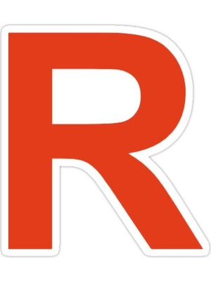 Universal R Sticker Araba Oto Arma Duvar Sticker Ev Dekoratif Çıkartma 15 Cm