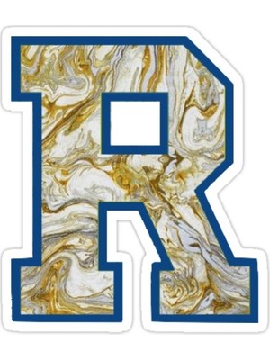 Universal Rochester Üniversitesi Sticker Araba Oto Arma Duvar Sticker Ev Dekoratif Çıkartma 15 Cm