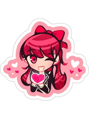 Universal Kasumi Yoshizawa Sticker Araba Oto Arma Duvar Sticker Ev Dekoratif Çıkartma 15 Cm