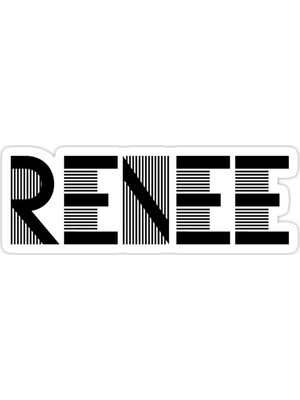 Universal Renee Sticker Araba Oto Arma Duvar Sticker Ev Dekoratif Çıkartma 15 Cm