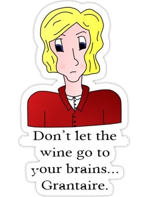 Universal Şarabın Beyninize Gitmesine Izin Vermeyin ... Grantaire Sticker Araba Oto Arma Duvar Sticker