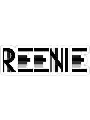Universal Reenie Sticker Araba Oto Arma Duvar Sticker Ev Dekoratif Çıkartma 15 Cm