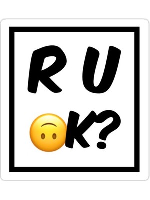 Universal Iyi Misin? sticker Araba Oto Arma Duvar Sticker Ev Dekoratif Çıkartma 15 Cm