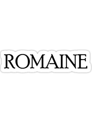 Universal Romaine Sticker Araba Oto Arma Duvar Sticker Ev Dekoratif Çıkartma 15 Cm