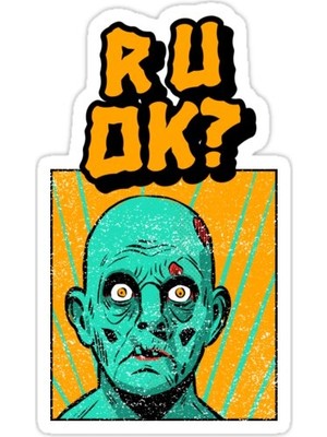Universal Iyi Misin? sticker Araba Oto Arma Duvar Sticker Ev Dekoratif Çıkartma 15 Cm