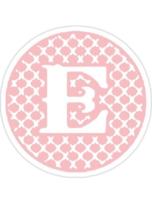Universal E Kendiliğinden Sticker Araba Oto Arma Duvar Sticker Ev Dekoratif Çıkartma 15 Cm
