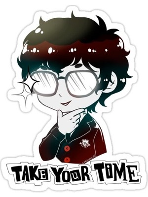 Universal Acele Etmeyin (Okul Üniforması) [Persona 5] Sticker Araba Oto Arma Duvar Sticker