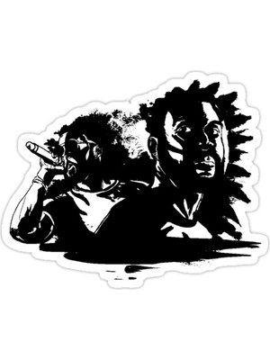 Universal Damso Sticker Araba Oto Arma Duvar Sticker Ev Dekoratif Çıkartma 15 Cm