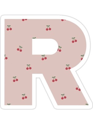 Universal R Sticker Araba Oto Arma Duvar Sticker Ev Dekoratif Çıkartma 15 Cm