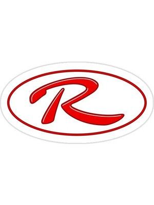 Universal R Sticker Araba Oto Arma Duvar Sticker Ev Dekoratif Çıkartma 15 Cm