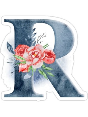 Universal R Sticker Araba Oto Arma Duvar Sticker Ev Dekoratif Çıkartma 15 Cm