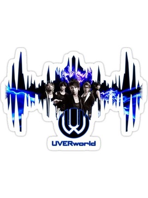 Universal Uverworld Sticker Araba Oto Arma Duvar Sticker Ev Dekoratif Çıkartma 15 Cm