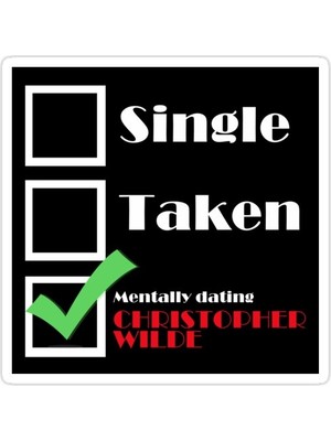 Universal Zihinsel Partner Chrıstopher Wılde, Star Struck Sticker Araba Oto Arma Duvar Sticker