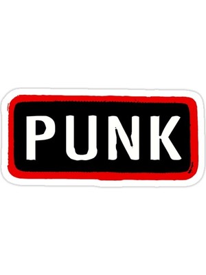 Universal Punk - Patch Sticker Araba Oto Arma Duvar Sticker Ev Dekoratif Çıkartma 15 Cm