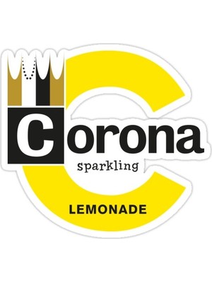 Universal Corona Limonata Gazlı Pop Sticker Araba Oto Arma Duvar Sticker Ev Dekoratif Çıkartma 15 Cm