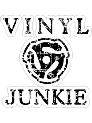 Universal Vinil Junkie Sticker Araba Oto Arma Duvar Sticker Ev Dekoratif Çıkartma 15 Cm