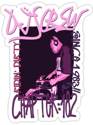 Universal R! Pscrwd Sticker Araba Oto Arma Duvar Sticker Ev Dekoratif Çıkartma 15 Cm