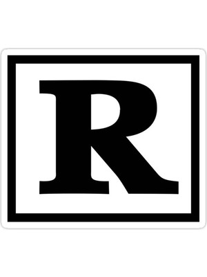 Universal Anma R Sticker Araba Oto Arma Duvar Sticker Ev Dekoratif Çıkartma 15 Cm