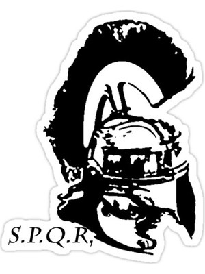 Universal Roma Kask Sticker Araba Oto Arma Duvar Sticker Ev Dekoratif Çıkartma 15 Cm