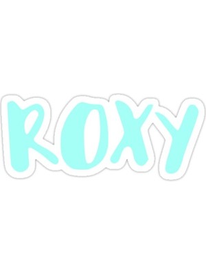 Universal Roxy Sticker Araba Oto Arma Duvar Sticker Ev Dekoratif Çıkartma 15 Cm