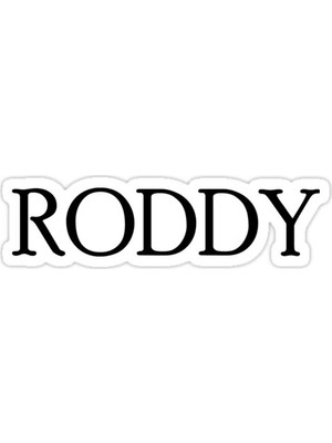 Universal Roddy Sticker Araba Oto Arma Duvar Sticker Ev Dekoratif Çıkartma 15 Cm