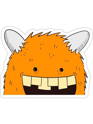 Universal Q Canavar Sticker Araba Oto Arma Duvar Sticker Ev Dekoratif Çıkartma 15 Cm