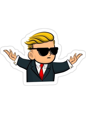 Universal Wall Street Bets Guy - Wallstreetbets Tendies Komik Sticker Araba Oto Arma Duvar Sticker