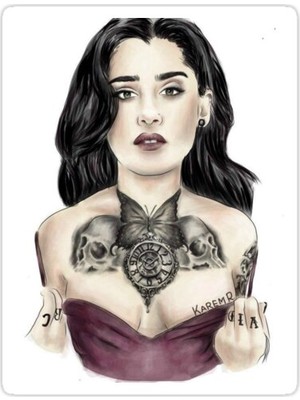 Universal Lj Tattos Sticker Araba Oto Arma Duvar Sticker Ev Dekoratif Çıkartma 15 Cm