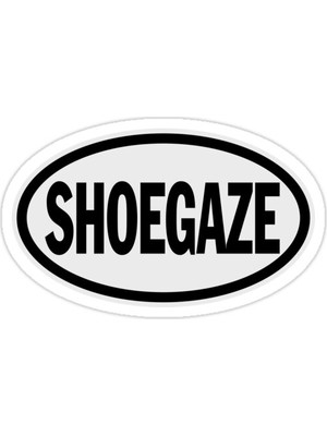 Universal Shoegaze Müzik Sticker Araba Oto Arma Duvar Sticker Ev Dekoratif Çıkartma 15 Cm