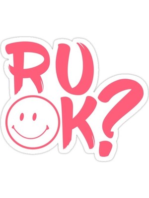 Universal Iyi Misin? sticker Araba Oto Arma Duvar Sticker Ev Dekoratif Çıkartma 15 Cm