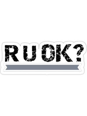 Universal Iyi Misin? sticker Araba Oto Arma Duvar Sticker Ev Dekoratif Çıkartma 15 Cm