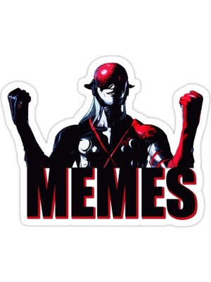 Universal Monsoon: Memes Sticker Araba Oto Arma Duvar Sticker Ev Dekoratif Çıkartma 15 Cm