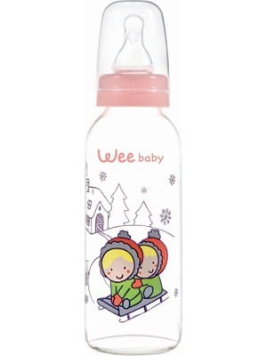 Wee Baby 876 Cam Biberon 250 ml - Pembe