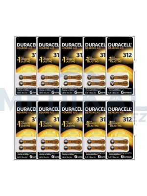 Duracell Işitme Cihazı Pili Duracell 10'lu Paket 312 Numara