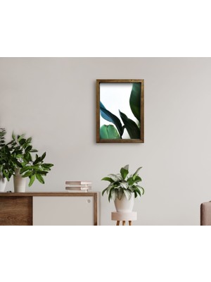 Bk Gift Doğal Masif Ahşap Çerçeveli Tablo 45X65CM-37