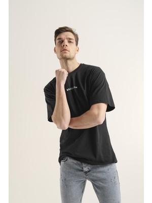 Oksit Brooklyn Erkek Oversize Tshirt