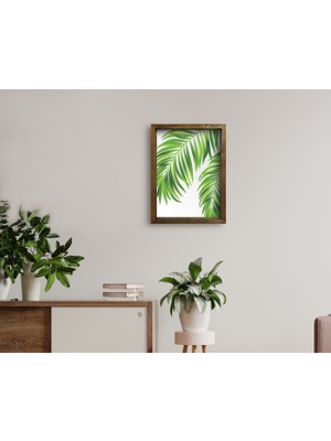 Bk Gift Doğal Masif Ahşap Çerçeveli Tablo 45X65CM-13