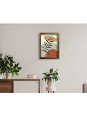 Bk Gift Doğal Masif Ahşap Çerçeveli Tablo 45X65CM-50
