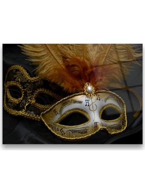 Glass Art Concept Maske Cam Tablo