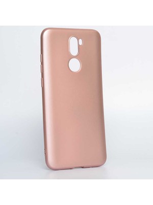kilifone - Vestel Venüs Z30 - Kılıf Mat Soft Premier Silikon Kapak - Rose Gold - T8172