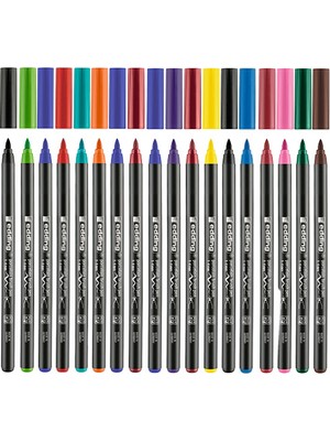 Edding Porselen Kalemi 1-4 mm 18 Adet