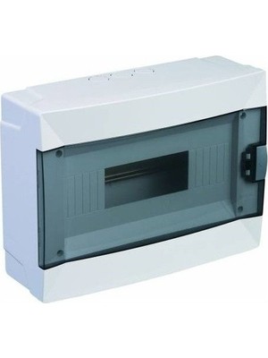 Üçler Plastik Üçler Lüx 12'li Sıva Üstü Otomat Kutusu