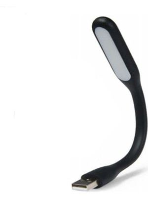 Wozlo USB LED Lamba Katlanabilir Pc Laptop Klavye Aydınlatma Siyah