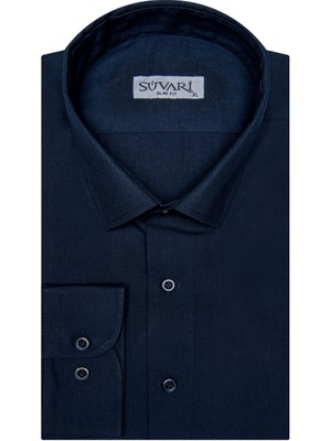 Süvari Slim Fit Filafil Erkek Gömlek
