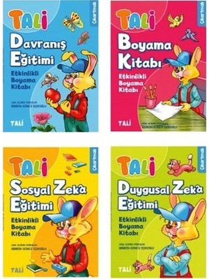 Nesil Yayınları Tali Okul Öncesi Set -4 Kitap (3-6 Yaş)