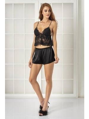 Pierre Cardin 450 Bayan Şortlu Takım Bordo