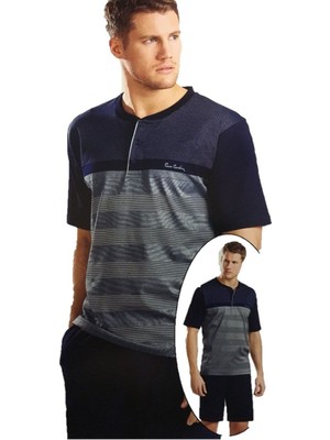 Pierre Cardin 3lü Erkek Pijama Takımı 5044 Bordo
