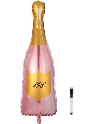 Pazariz Folyo Balon Doğum Günü Balonu Parti Balonu 107 x 40 cm Şişe