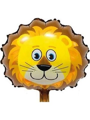 Pazariz Folyo Balon Doğum Günü Balonu Parti Balonu 45 cm Aslan