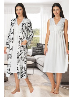 Lohusa Gecelik Sabahlık Takım Effort 8035